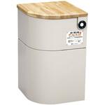 EV椅子 トイレ用品付 天然木 座面:天然木 防災用品 25-4544-0003 ベージュ 微笑(シコク) 690-611 シコク EV椅子 トイレ用品付 天然木 座面:天然木 防災用品 25-4544-0003 ベージュ 微笑(シコク) 690-611 シコク