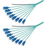 光ファイバーケーブル (OM3マルチモード/SC-SC/屋内用(補強)/8芯) ダイヤトレンド