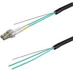 光ファイバーケーブル (OM3マルチモード/LC-コネクタなし/屋外用(補強)LAPシース/2芯) ダイヤトレンド