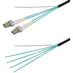 光ファイバーケーブル (OM3マルチモード/LC-コネクタなし/屋外用(補強)LAPシース/4芯) ダイヤトレンド