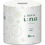 21001141 エリエールi:naトイレットティシューダブル50m無香料個包装 エリエール