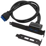 USB3.0リアスロット 2ポート アイネックス