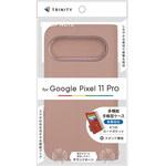 Google Pixel 11 Pro [FlipNote] 耐衝撃フリップノートケース ピンク トリニティ