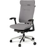 セレーオチェア エクストラハイバック クロス セレクトタイプ 可動肘 アルミミラー脚<配送時組立サービス付> イトーキ