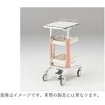 メディワークカート 天板昇降(ウレタンエッジ)・スライドトレイ2段<配送時組立サービス付> イトーキ