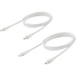 USB-C to C ケーブル 2本セット PD最大100W なめらか シリコン 高速充電 MacBook/iPad/PC等対応 エレコム USB-C to C ケーブル 2本セット PD最大100W なめらか シリコン 高速充電 MacBook/iPad/PC等対応 エレコム