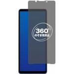 360度 のぞき見防止 プライバシー フィルム SONY Xperia 5 V ( SO-53D SOG12 XQ-DE44 ) 対応 保護フィルム 覗き見防止 互換品 メディアカバーマーケット