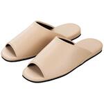 マツヨシ名入れスリッパ(抗菌・前開き 抗菌スリッパ 25-4072-0103 ベージュ マツヨシ(松吉医科器械) HP-21(27.0CM)12ソク 松吉医科器械