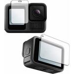 液晶保護フィルム GoPro HERO13 Black ( メイン用 / サブ用 2枚セット) 対応 高硬度9H 高透明 ハードコート 互換品 メディアカバーマーケット