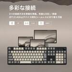 フルサイズワイヤレスメカニカルキーボードGateron brown プリンストン フルサイズワイヤレスメカニカルキーボードGateron brown プリンストン