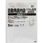 自動角底内袋 ドラム缶用 無添加タイプ ワタナベ工業 自動角底内袋 ドラム缶用 無添加タイプ ワタナベ工業