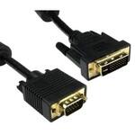 182-8560 DVケーブル / モニターケーブル 2m コネクタA:DVI-A (オス) コネクタB:オスSVGA 黒 RS PRO