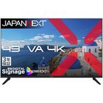 液晶ディスプレイ 43型/3840×2160/HDMI×2、DP×2/ブラック/スピーカー有/3年保証 JAPANNEXT 液晶ディスプレイ 43型/3840×2160/HDMI×2、DP×2/ブラック/スピーカー有/3年保証 JAPANNEXT