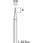 超硬カッター 軸径2.34mm スパイラルカット Minimo 超硬カッター 軸径2.34mm スパイラルカット Minimo