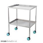 ステンレスワゴン 天板四方立ち上がり 2段 完成品 OA-17Nシリーズ スギモト産業