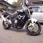 0301-H55-05 エアロシャークF.(シロ) CB400SF H-VTEC/SPECⅡ 1個 BEET 【通販モノタロウ】