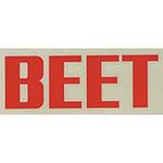 BEETステッカー MIDIUM (アカ) BEET
