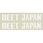 BEET JAPANステッカー (シロ) BEET