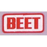 BEET 刺繍ワッペン BEET