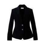 EAJ685 ENJOY ジャケット STRETCH KNIT 685-10 ブラック EAJ685シリーズ カーシーカシマ