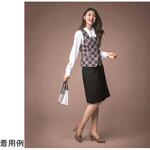 EAS686 ENJOY スカート STRETCH KNIT ネイビー EAS686シリーズ カーシーカシマ