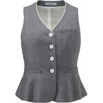 ESV705 ENJOY ベスト PURETWEED グレー ESV705シリーズ カーシーカシマ