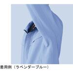 作業服 帯電防止JIS適合品 IEC対応クリーンウェア 男女共用半袖ブルゾン シルバーグレー VES801-UEシリーズ ミドリ安全