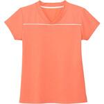 HEARTGREEN VネックTシャツ マンゴーオレンジ HM1589シリーズ カーシーカシマ
