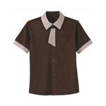 HEARTGREEN シャツブラウス KNITTI SHIRT NECKTIE 大地 HM2629シリーズ カーシーカシマ