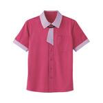 HEARTGREEN シャツブラウス KNITTI SHIRT NECKTIE バラ園 HM2629シリーズ カーシーカシマ