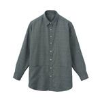 HEARTGREEN シャツブラウス Scandinavian Pattern Collection グレー HWY011シリーズ カーシーカシマ