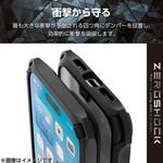 PM-A24CZEROFCBK iPhone16 Pro ケース ハイブリッド 衝撃吸収 カメラレンズ保護設計 背面クリア ZEROSHOCK エレコム
