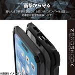 iPhone16 ケース ハイブリッド 衝撃吸収 カメラレンズ保護設計 背面クリア フィルム付 ZEROSHOCK エレコム