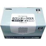 クレシア 抗菌カウンタークロス 薄手(100枚入)ホワイト 65402 日本製紙クレシア