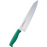 トウジロウ カラー庖丁 牛刀 21cm F-236G 緑 富士カトラリー