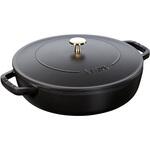 ストウブ ブレイザーソテーパン 24cm ブラック 40511-473 STAUB(ストウブ) ストウブ ブレイザーソテーパン 24cm ブラック 40511-473 STAUB(ストウブ)