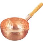 銅 片手 ボーズ鍋 21cm(錫引無) 丸新銅器
