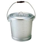 アルマイト 丸型一重 食缶 213-B 10L Φ270×240 オオイ金属 アルマイト 丸型一重 食缶 213-B 10L Φ270×240 オオイ金属