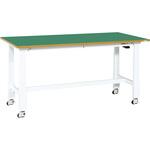 電動昇降作業台(DKNR/耐荷重250kg/改正RoHS10対応サカエリューム天板/レベリングキャスター仕様) サカエ