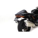 フェンダーレスKIT BLK LED ナンバー灯付 ACTIVE(アクティブ)[バイク部品]