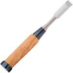 木彫細工のみ 赤樫柄 平 12mm 角利(角利産業)