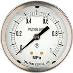 グリセリン入圧力計(A枠立型・Φ50) 高島計器