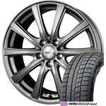 【SUV車等】 スタッドレスタイヤ NEXEN(ネクセン) WINGUARD ice 2 225/65R17 + 17インチ アルミホイール4本set NEXEN