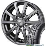 【ノア・ヴォクシー80系等】 スタッドレスタイヤ NEXEN(ネクセン) WINGUARD ice 2 195/65R15 + 15インチ アルミホイール4本set NEXEN