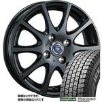 【タウンエーストラック】 スタッドレスタイヤ GOODYEAR(グッドイヤー) ICE NAVI CARGO 165/80R14 99/98N + 14インチ アルミホイール4本set Goodyear