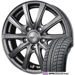 【ノア・ヴォクシー80系等】 スタッドレスタイヤ GOODYEAR(グッドイヤー) ICE NAVI 7 195/65R15 + 15インチ アルミホイール4本set Goodyear