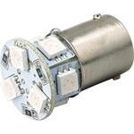 G18 BA15S対応 12V1.5W オレンジLEDバルブ TAKEGAWA(武川)