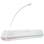 ゲーミングスピーカーフォン Bluetooth+USB-A接続 3.5mmポート搭載 Hecate ホワイト ED-G1500BAR-WH [USB電源 /7.1ch] EDIFIER