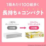 スコッティ ティッシュペーパー フラワーボックス 500枚(250組) 日本製紙クレシア スコッティ ティッシュペーパー フラワーボックス 500枚(250組) 日本製紙クレシア
