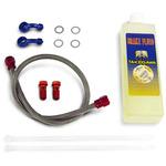 リアディスクブレーキ ステンレスメッシュブレーキホース TAKEGAWA(武川)